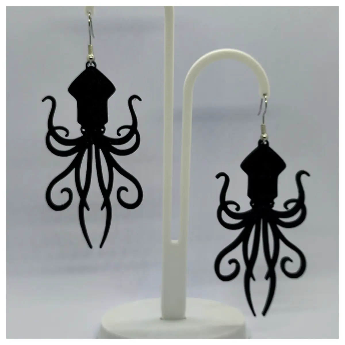 Squid Earrings Design Creative Decoration Trendy Fashion Universal Parts Repair
