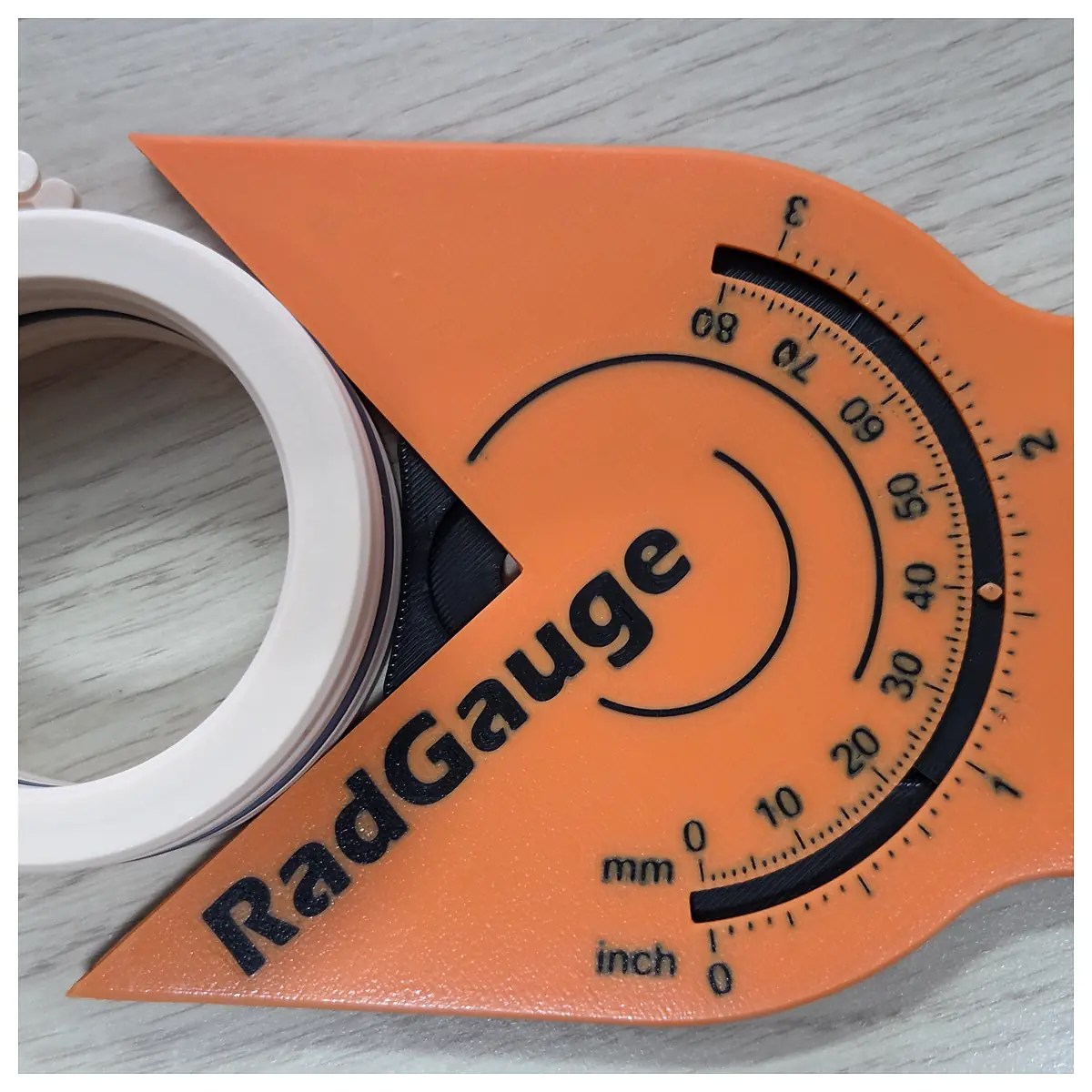 Universal Circular Gauge Measurement Tool Readings Repair Parts Instrument RadGauge MEGA