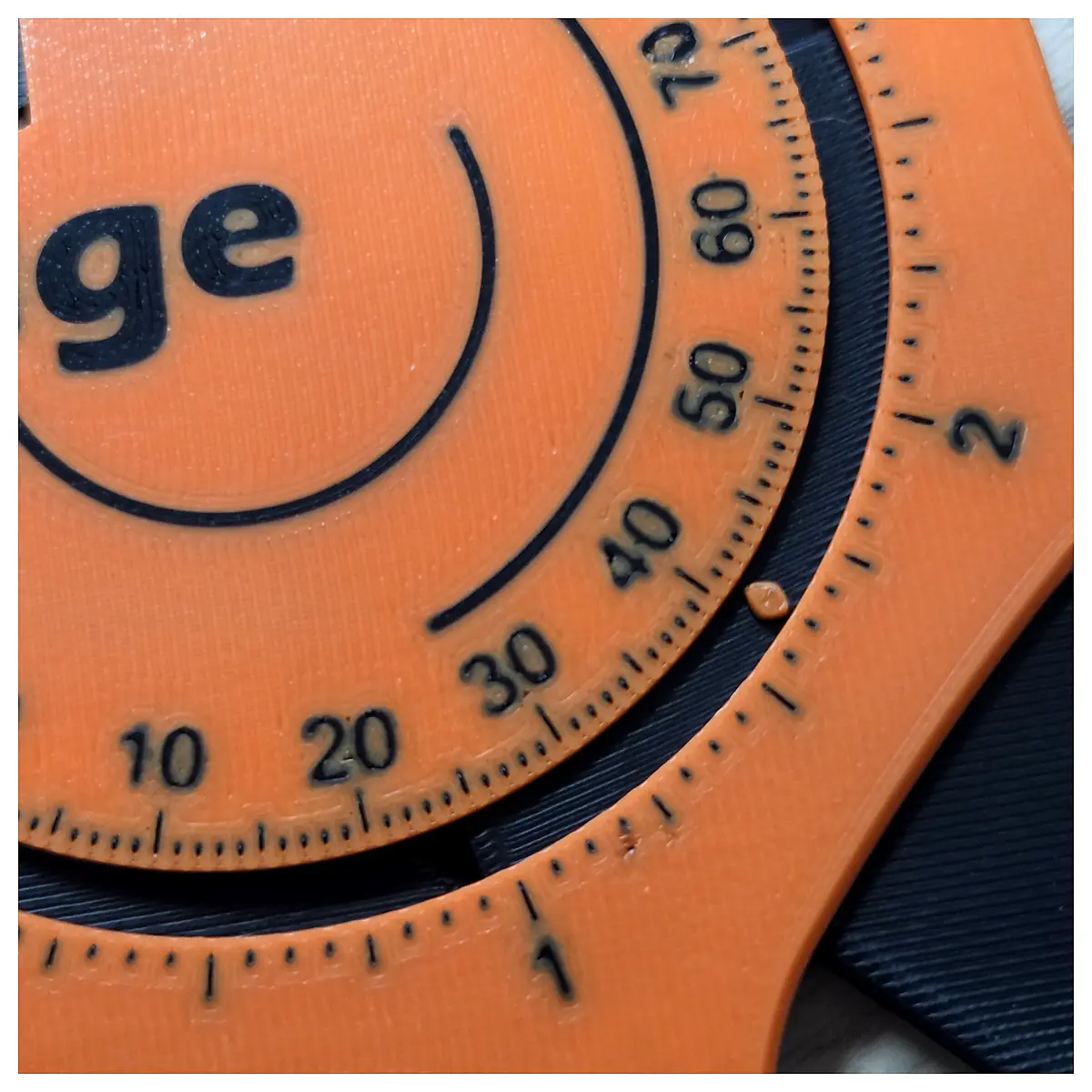 Universal Circular Gauge Measurement Tool Readings Repair Parts Instrument RadGauge MEGA