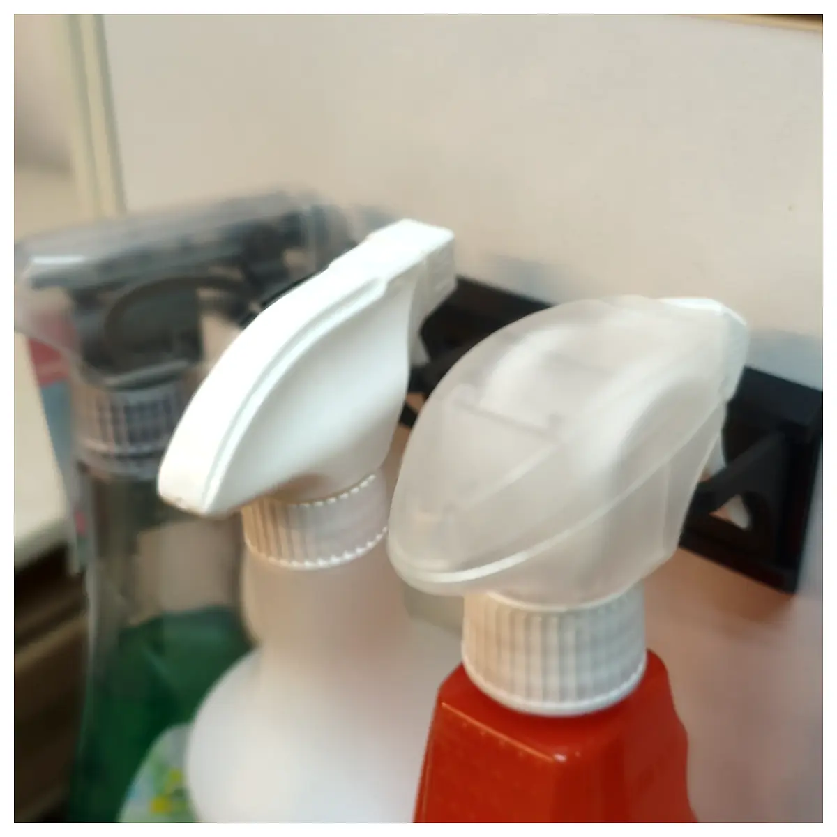 Modular Spray Bottle Wall Hook Rail Adjustable Wall Hook Bathroom Hook Multi Purpose Wall Mount