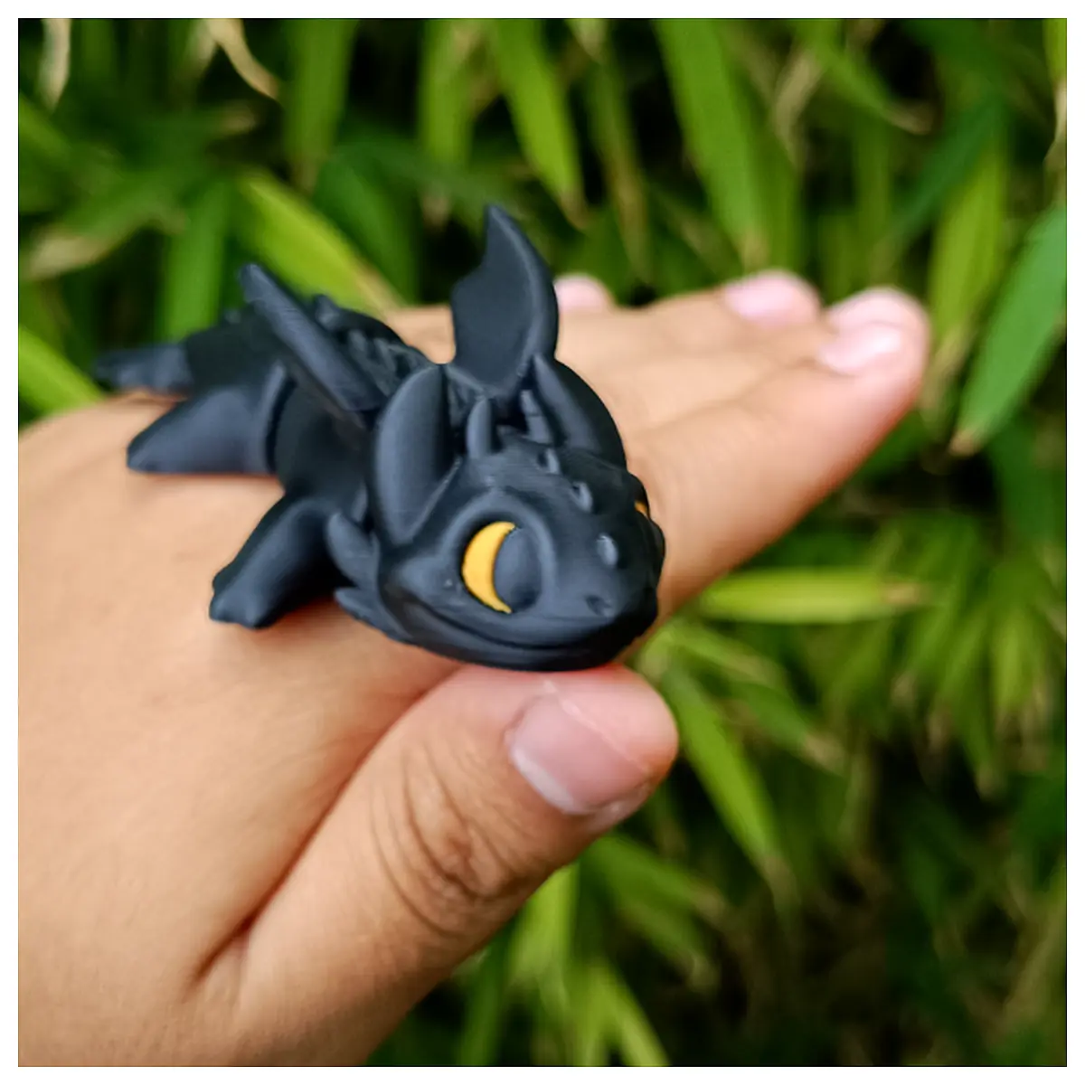 Flexi Cute Night Fury Print in Place Nozzle Parts Replacement Repair Accessories 3D Printing