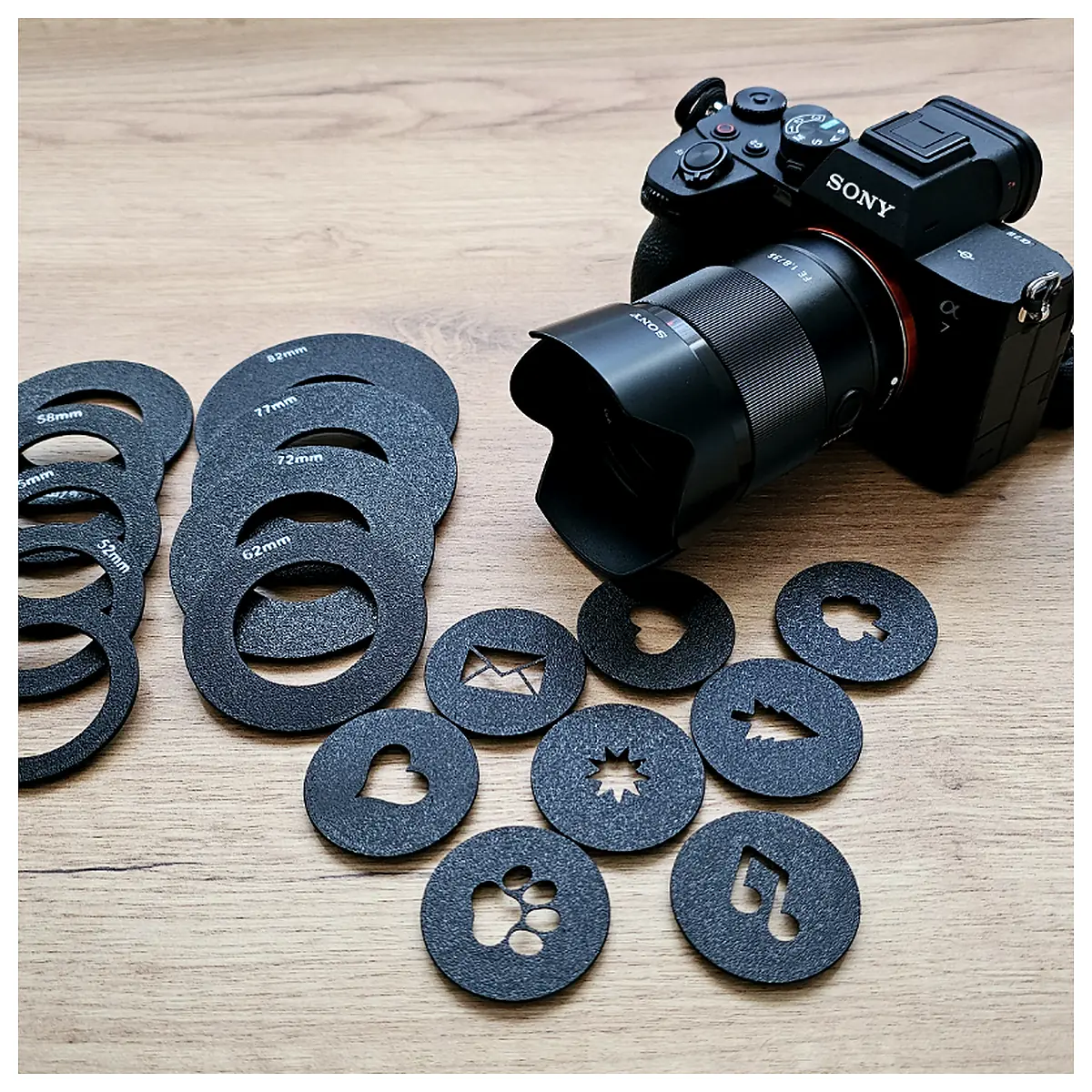 Bokeh Effect Filter Adapter Mobile Photography Creative Video Recording Phone Accessories Lens Filter
