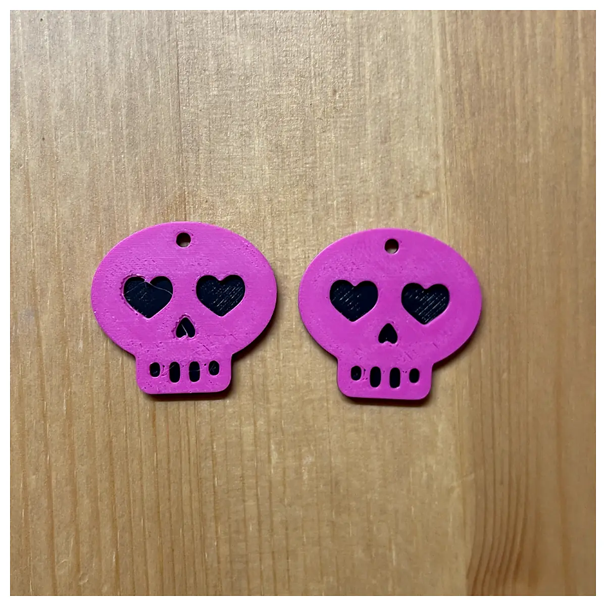 Skull Earrings Universal Decoration Bones Jewelry Repair Parts Accessories