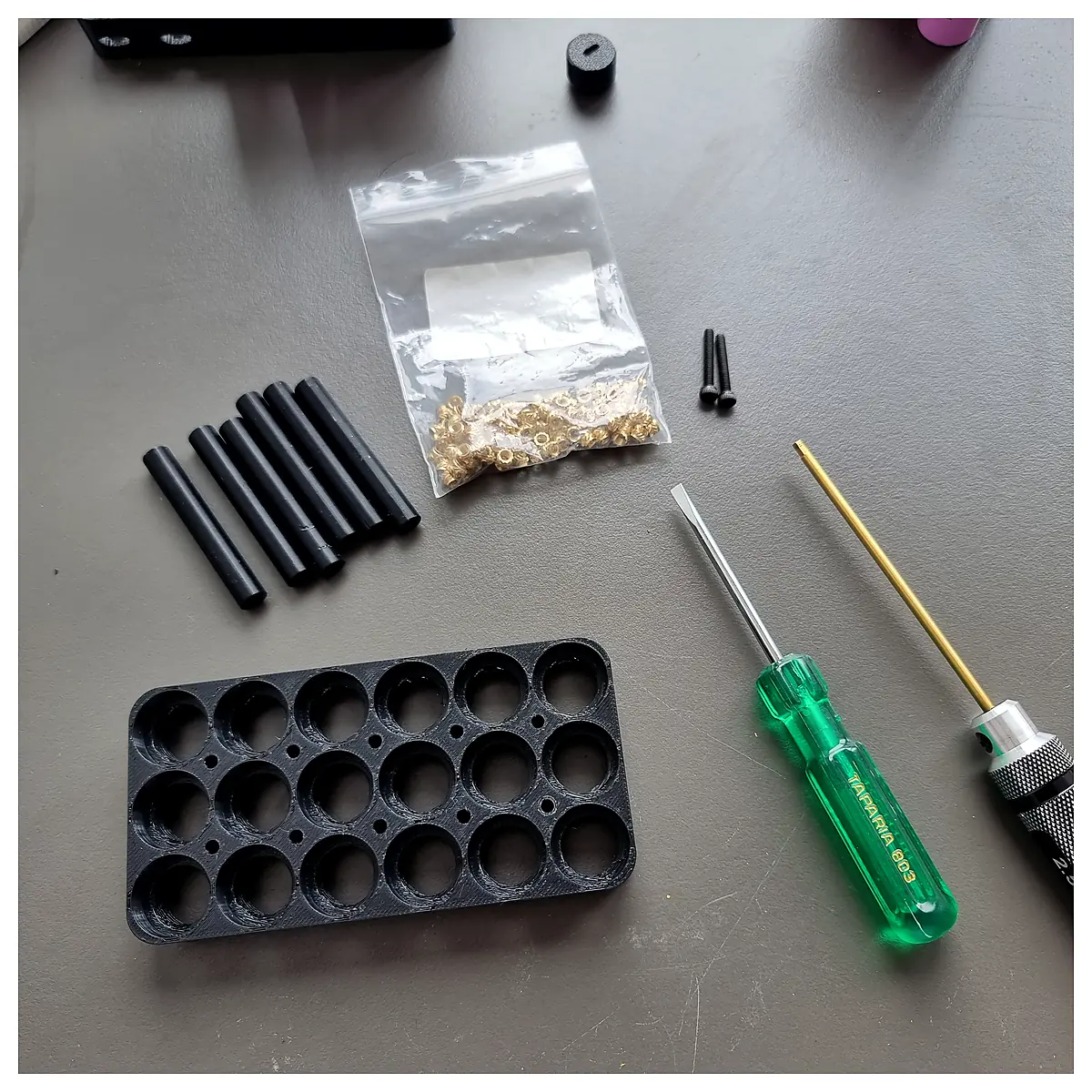 18650 Battery Compression Tool DIY No Weld Battery Assembly Parts Repair Components