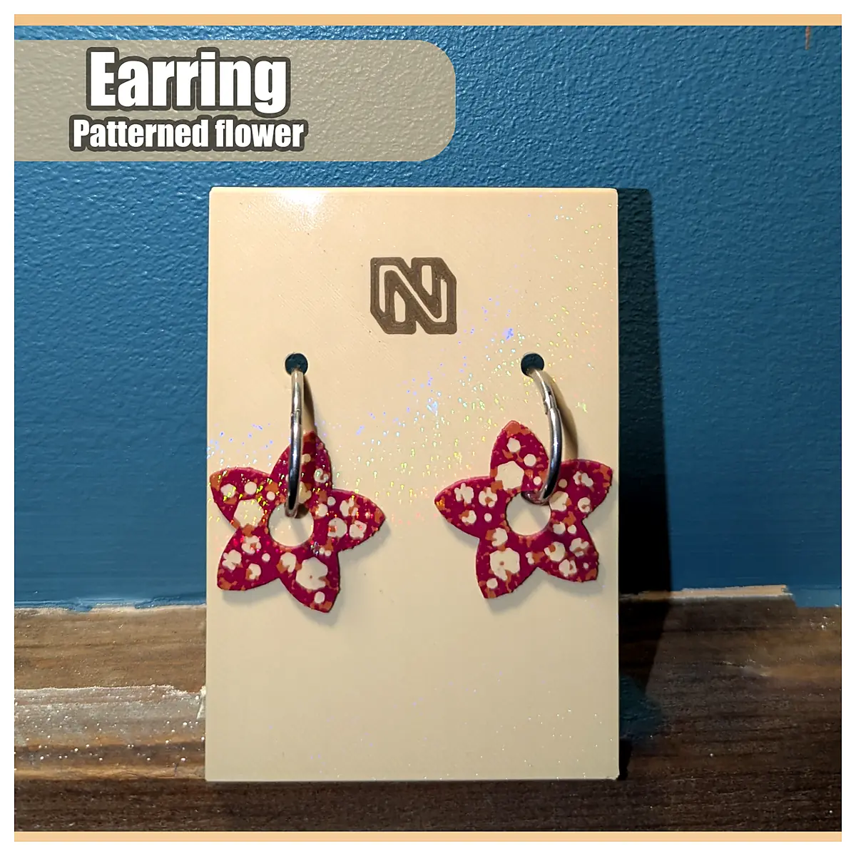 Summer Flower Earrings Decoration Floral Jewelry Accessories Universal Parts Flower Gift Repair