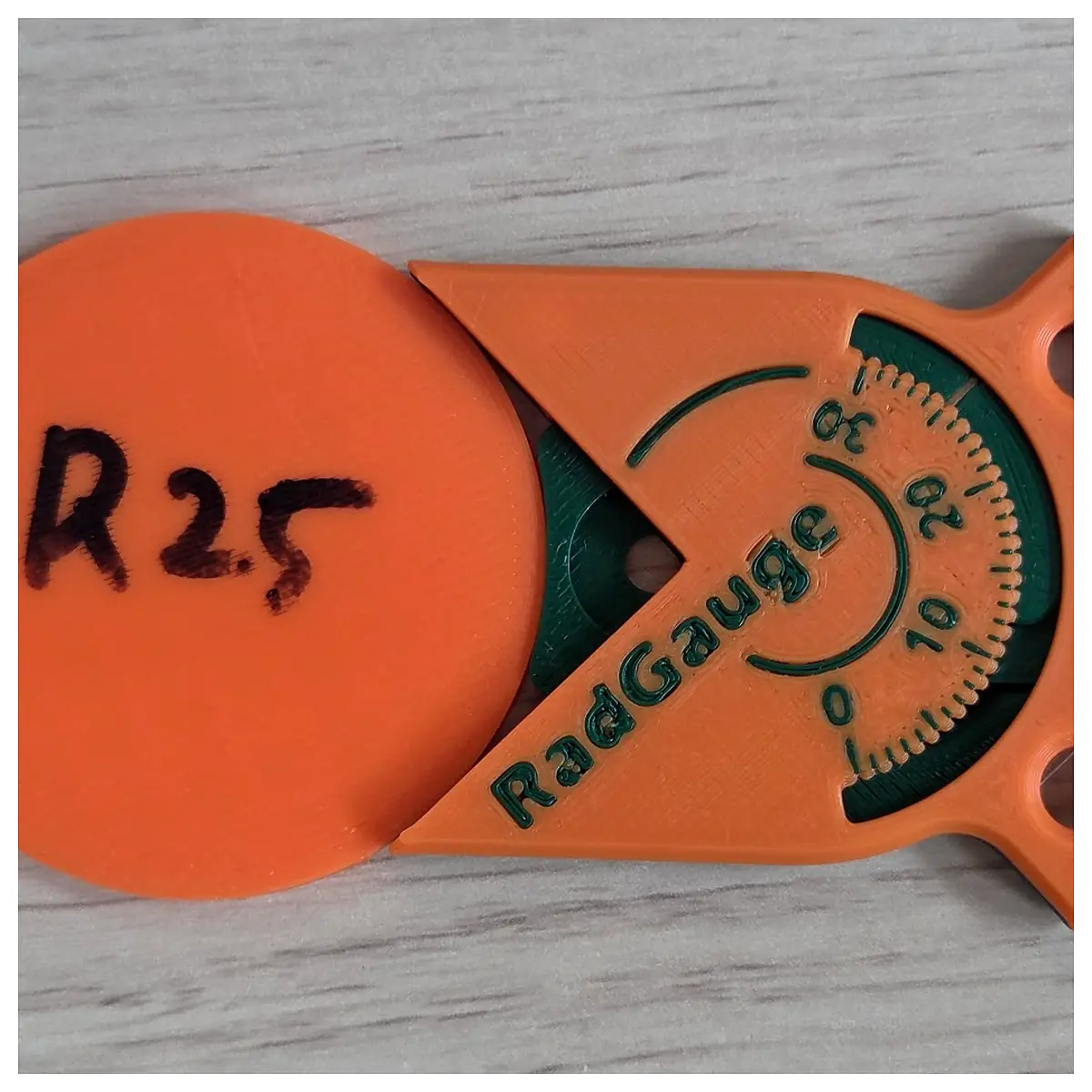 Radius Gauge RadGauge NANO Measurement Tool Measurement Surveying Rangefinder Parts Repair