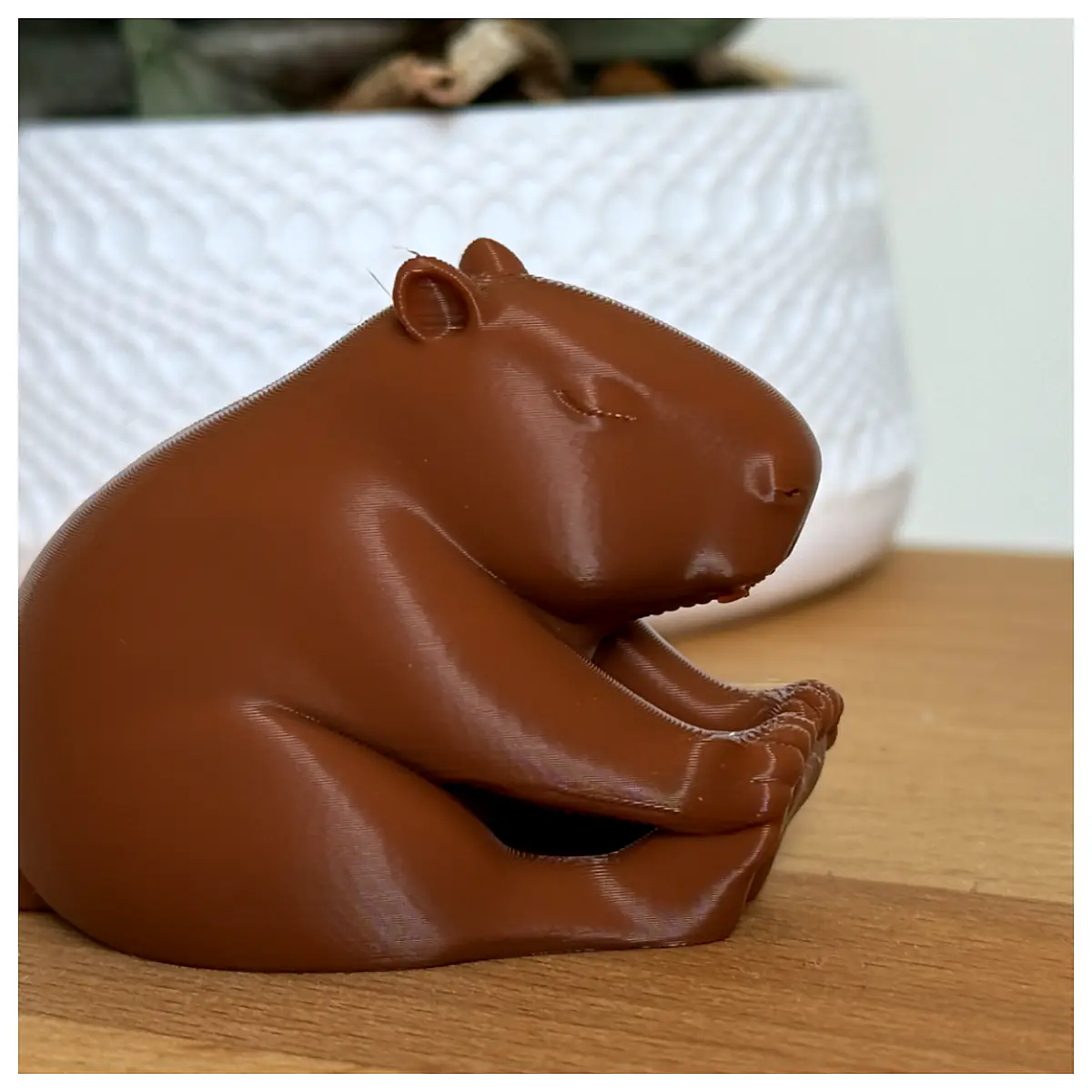 Stretching Capybara Yoga Figurine Yoga Accessory Meditation Statue Stretch Support Pet Yoga Toy