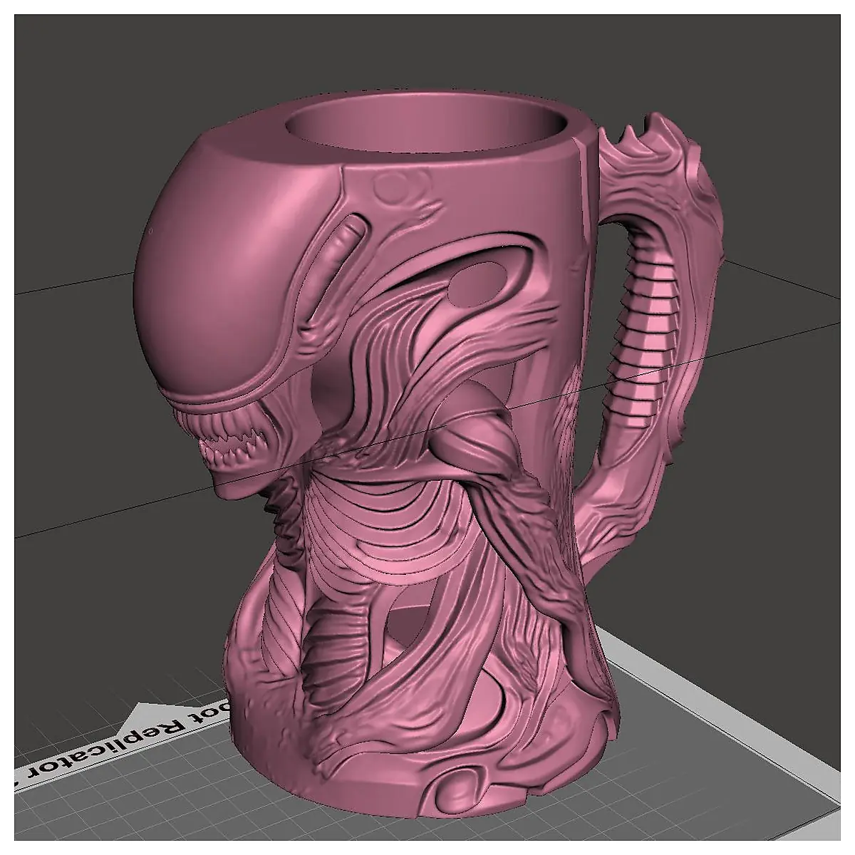 Alien Xenomorph Beer Mug 2 Styles Unique Drinkware Beer Holder Decoration Gift Collectible