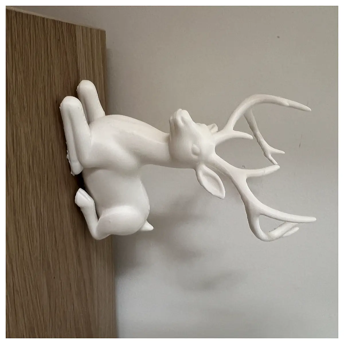 Young Christmas Reindeer Toy Realistic Reindeer Model Christmas Decoration Reindeer Parts Festive Gift