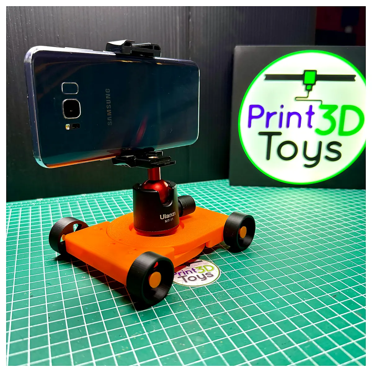 Smartphone Camera Dolly Car Kit Photography Accessories Lens Cleaning Mobile Photography Camera Support