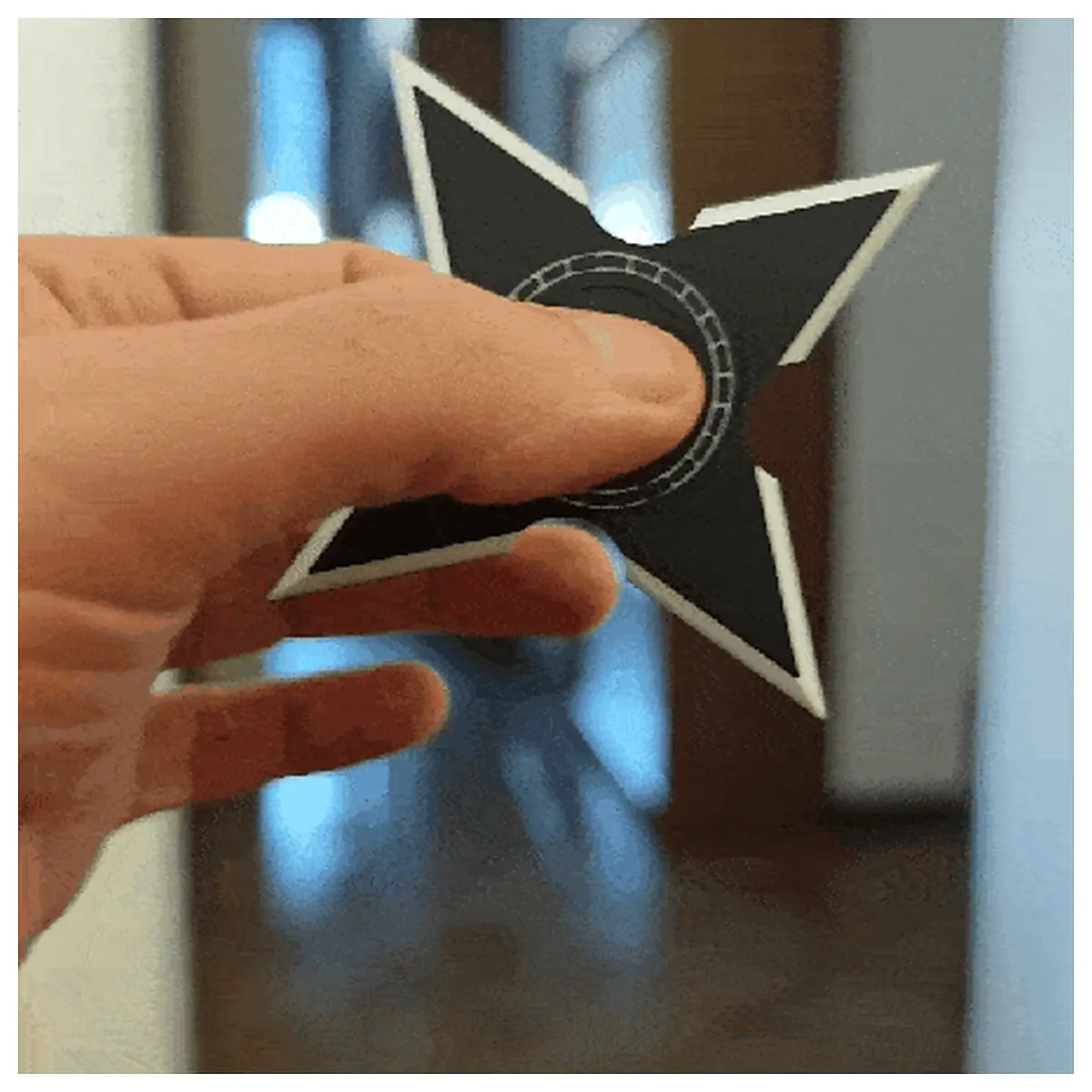 Fidget Shuriken Stress Relief Toy Ninja Star Handheld Sensory Toy Spinners Fidget Toys
