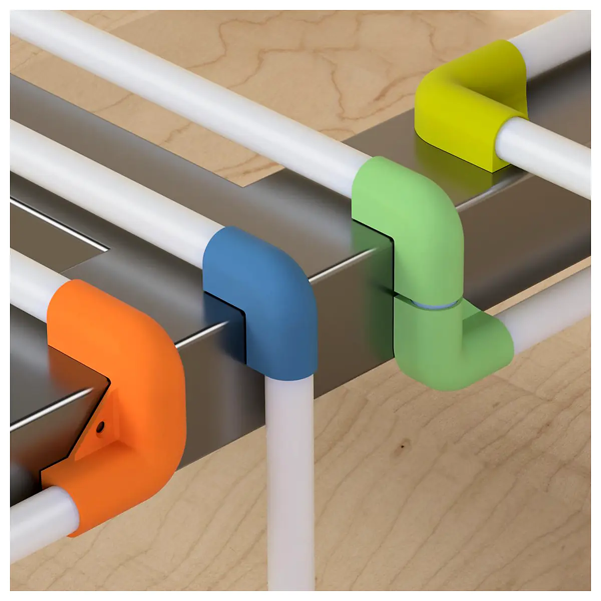20mm PVC Conduit Adapters Fittings Connectors Repair Parts Universal Adaptor Conduit Modification