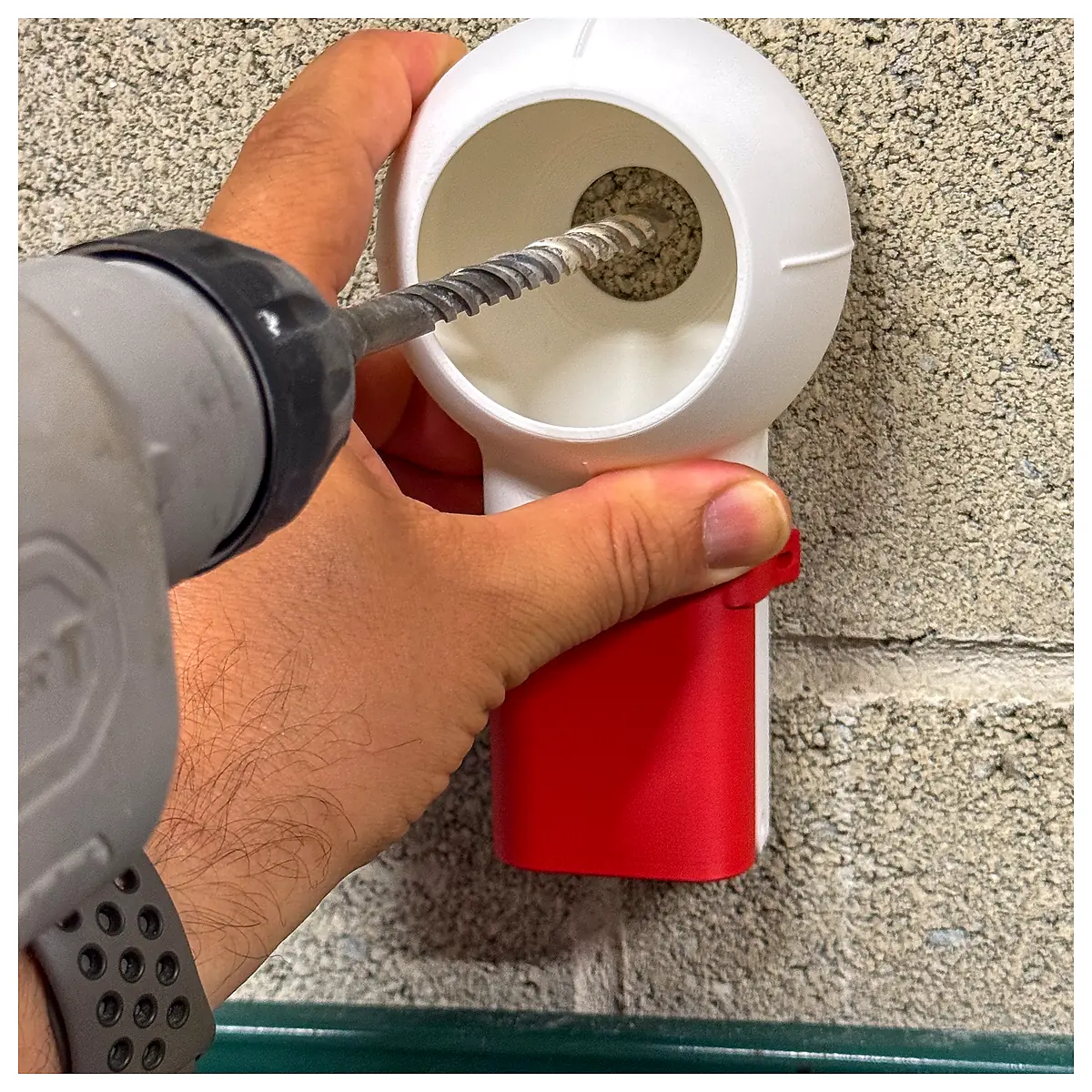 Small Drill Duster Container Ideal for Drill Bits Grinding Machine Parts Repair Maintenance