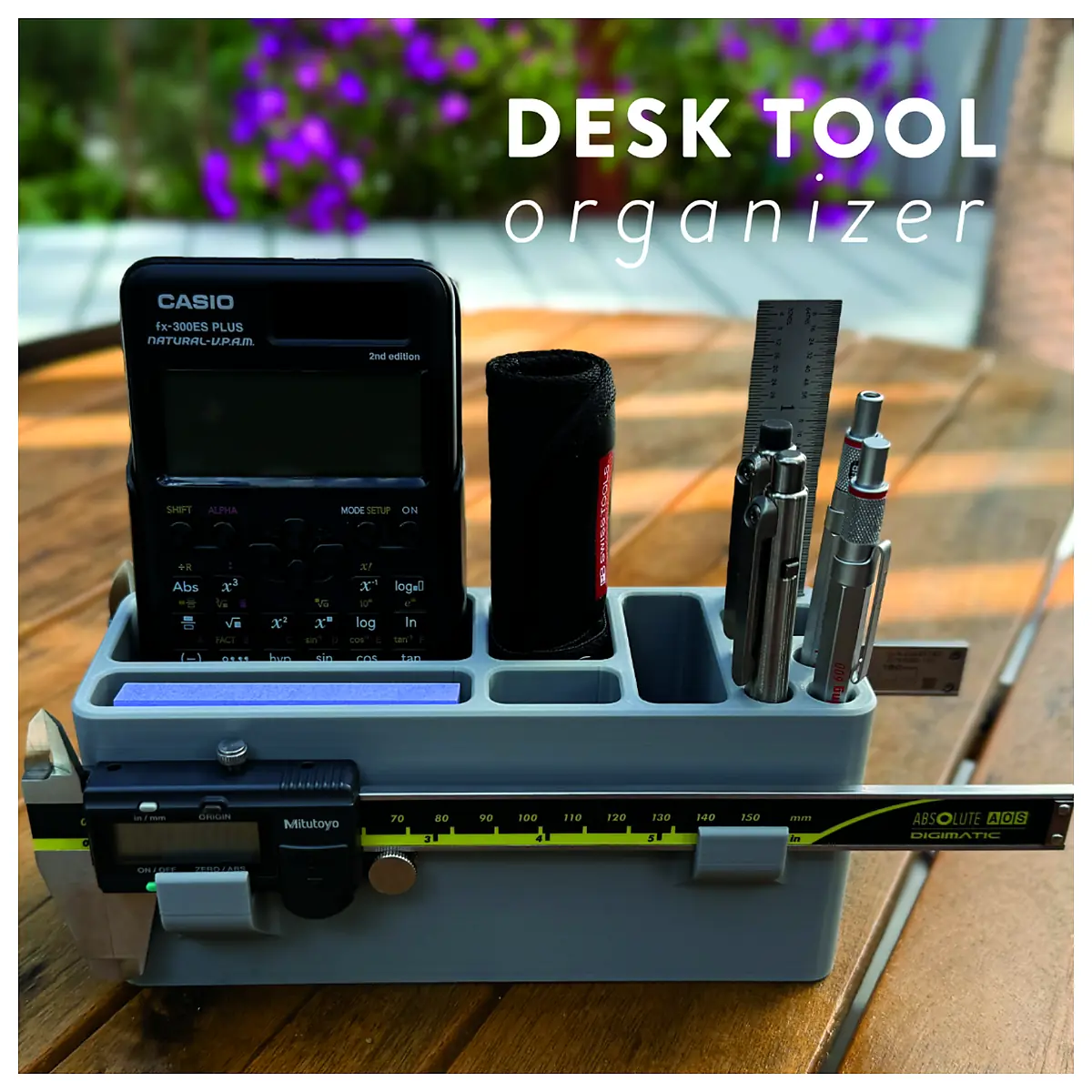 Desk Tool Organizer Multi Function Storage Box Office Supplies Parts Accessories Repair