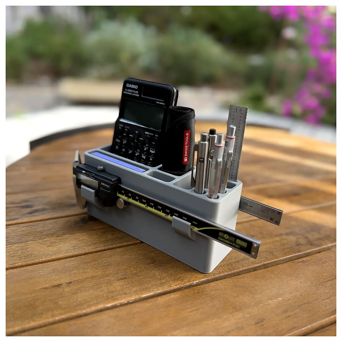 Desk Tool Organizer Multi Function Storage Box Office Supplies Parts Accessories Repair