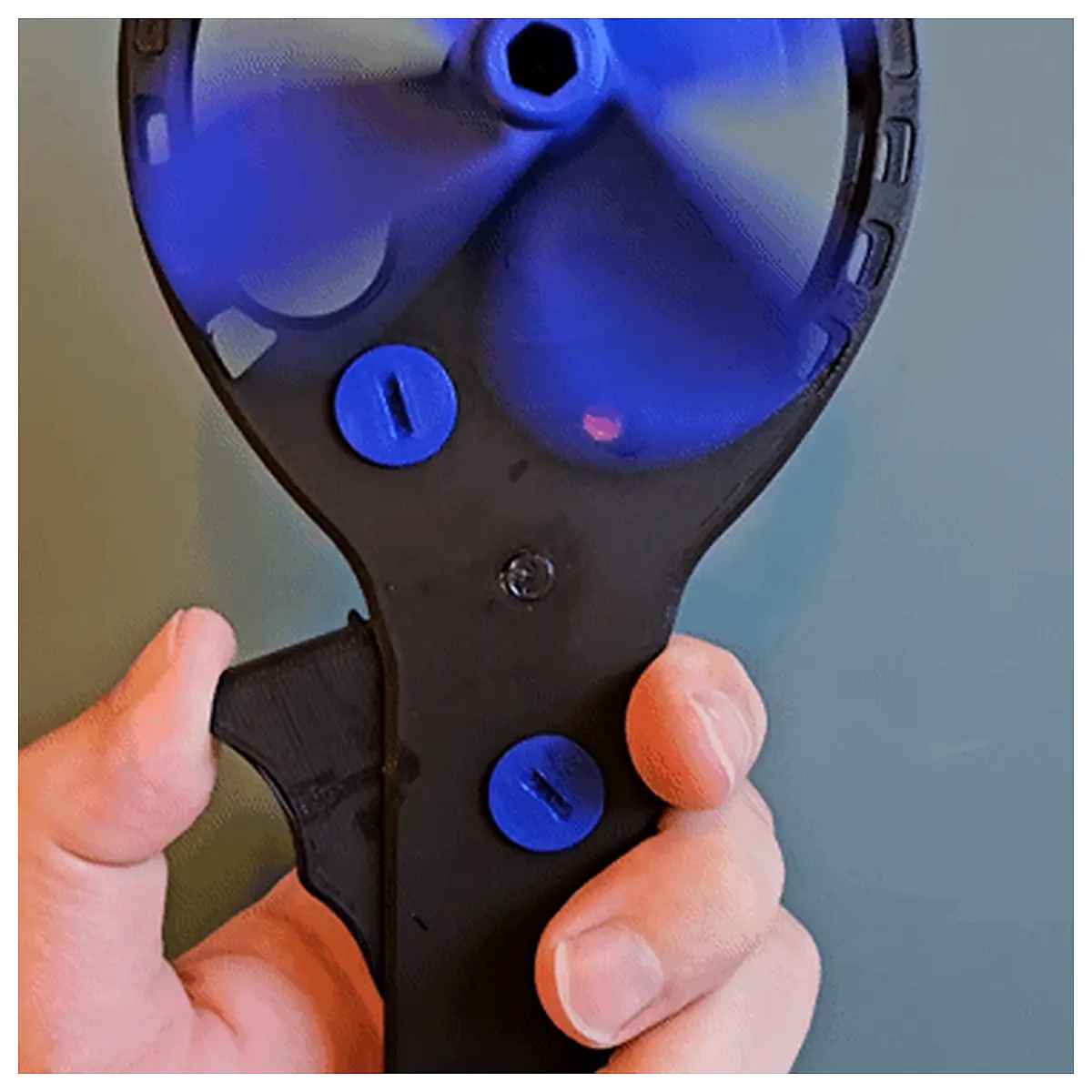 Hand Crank Fan Portable Breeze Cooling Fan Outdoor Camping Repair Accessory Mini Fan
