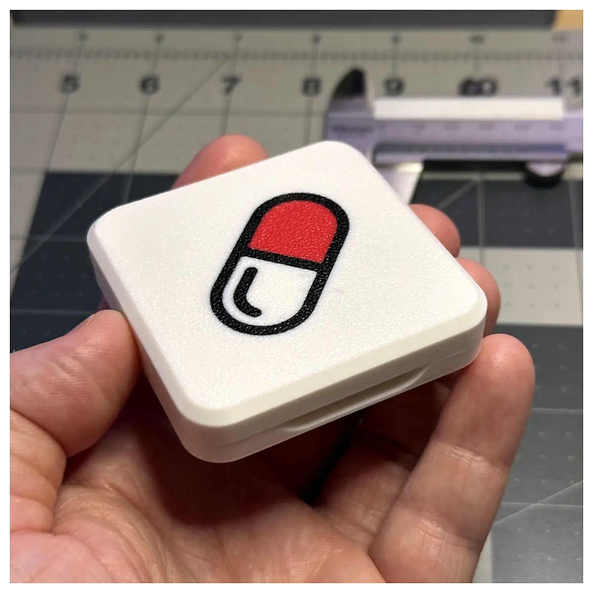 Pocket Pill Box Print Place Box Medication Organizer Pill Case Parts Repair Services