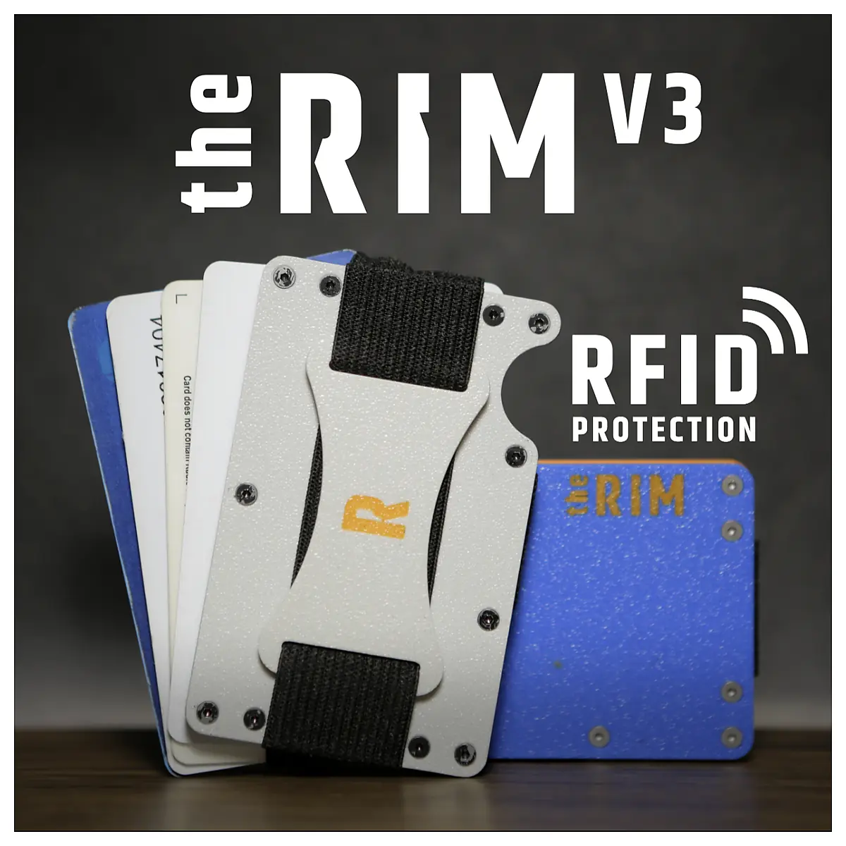 RFID Blocking Minimalist Wallet Slim Card Holder Universal Wallet Secure Payment Tech