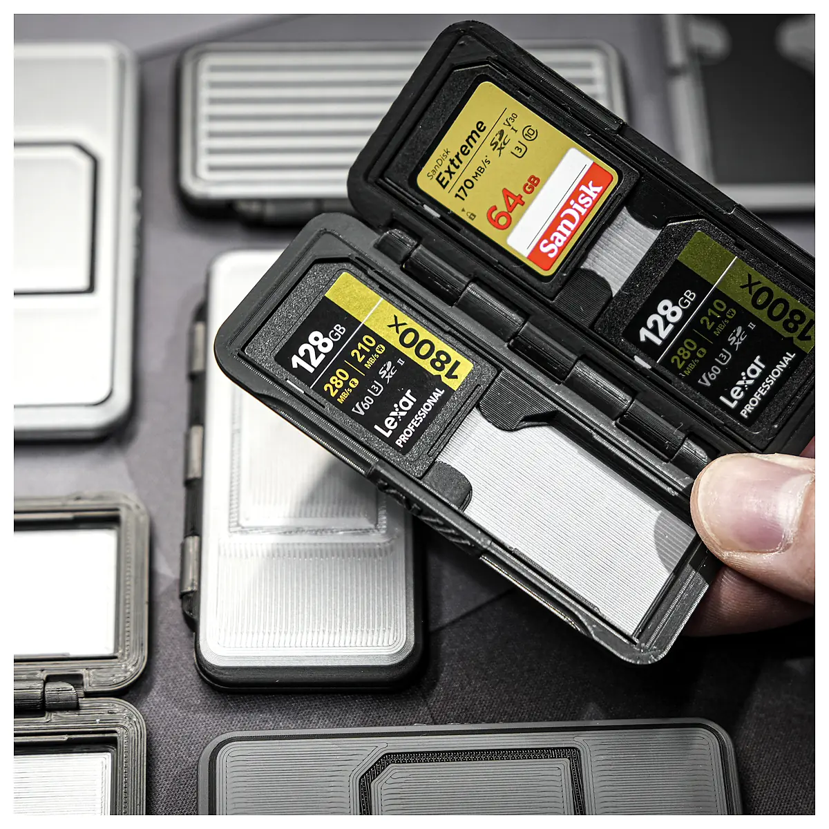 SD Card Case Multi Card Storage Protection Mobile Card Holder Mobile Accessories Phone Case