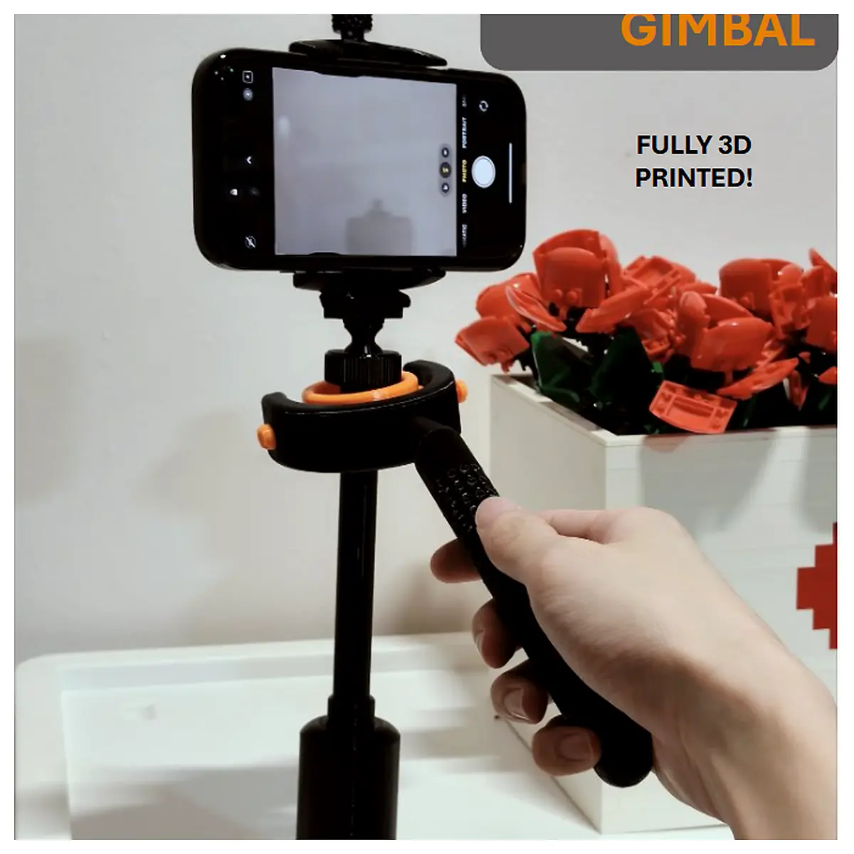 Phone Gimbal Stabilizer Mobile Tripod Video Camera Support Smartphone Mount Accessories Flexible Arm