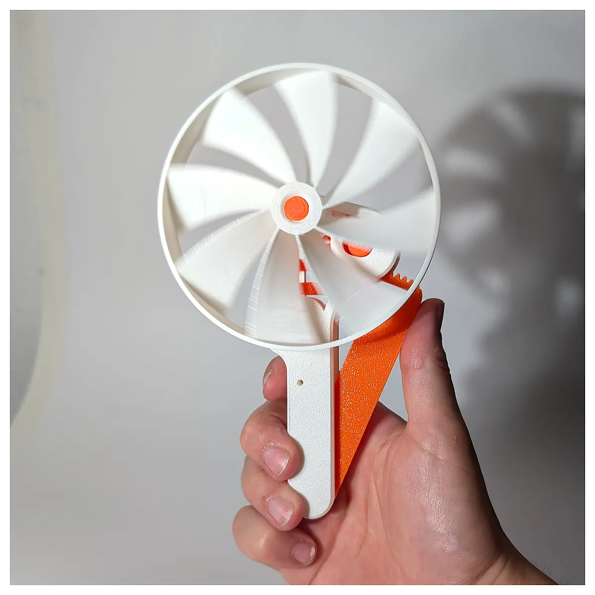 Manual Squeeze Flywheel Fan Fitness Exercise Strength Training Workout Accessories Handheld Fan