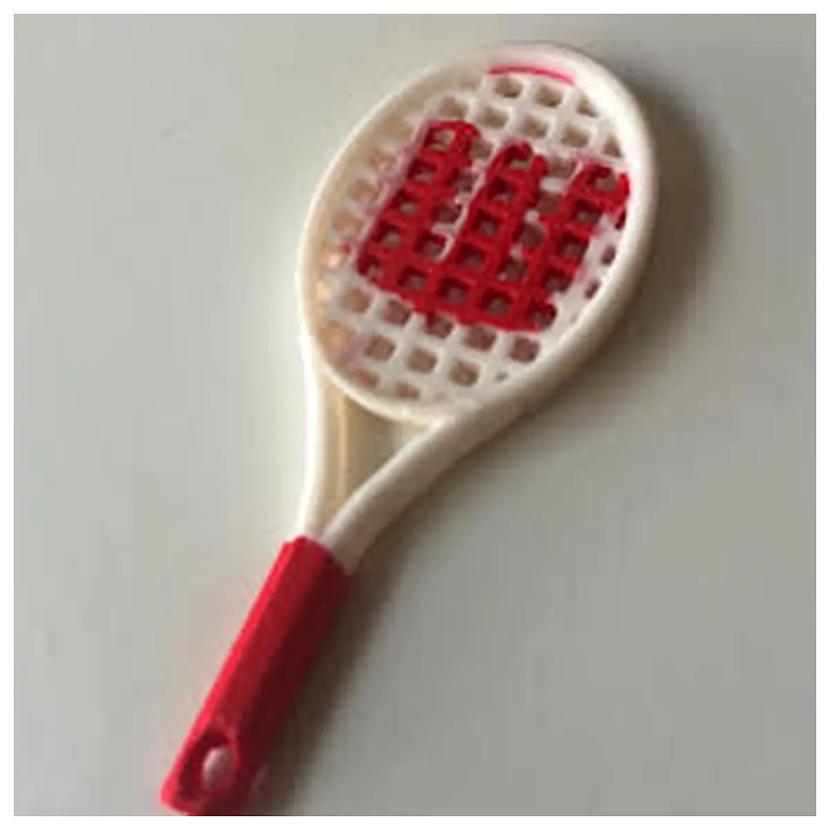 Tennis Racket Keyring Racquet Protector Grip Accessory Match Souvenir Sports Gift Ideal for Tennis Players