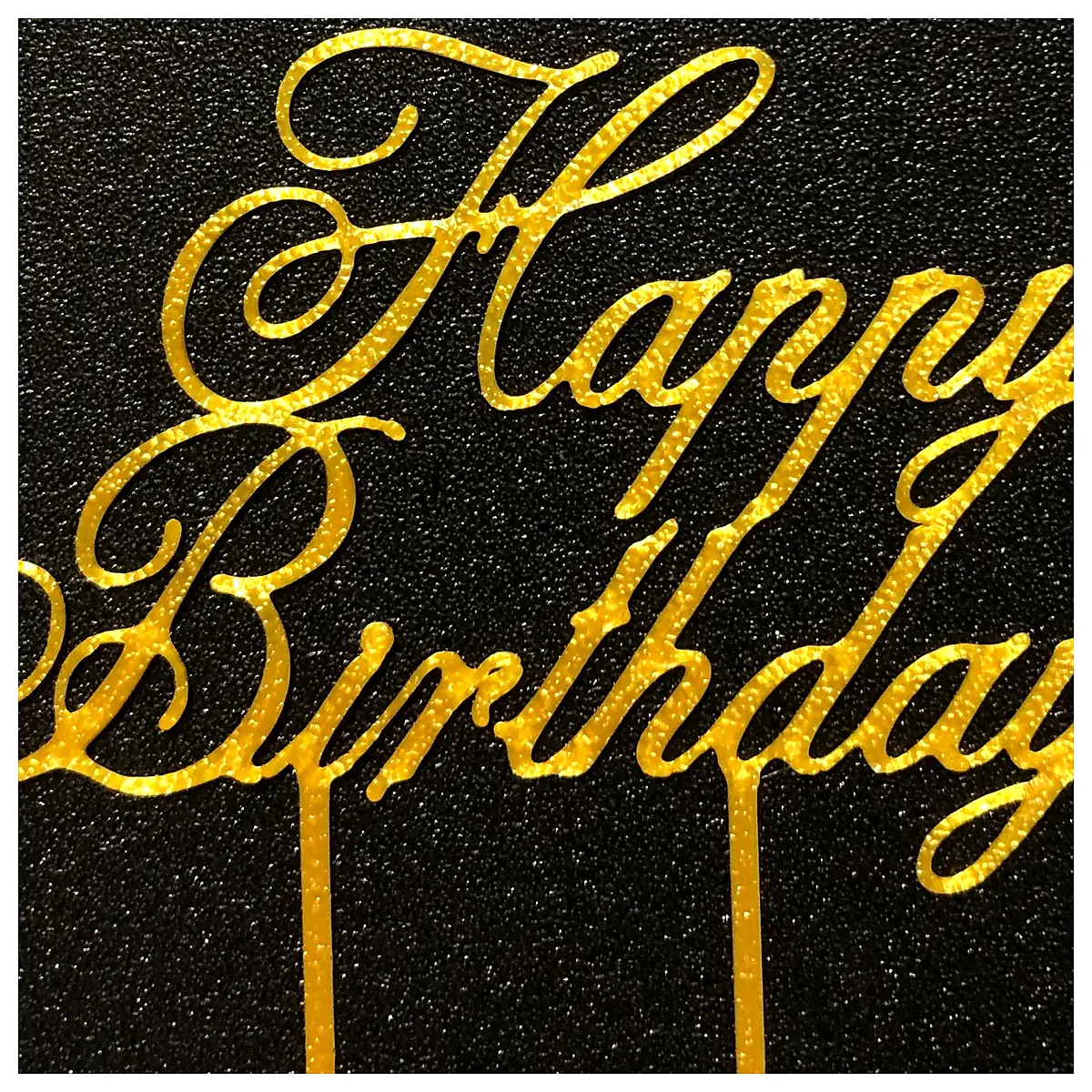 Birthday Cake Topper Happy Birthday Party Decorations Cake Accessories Celebration Decor Wedding Cake Topper