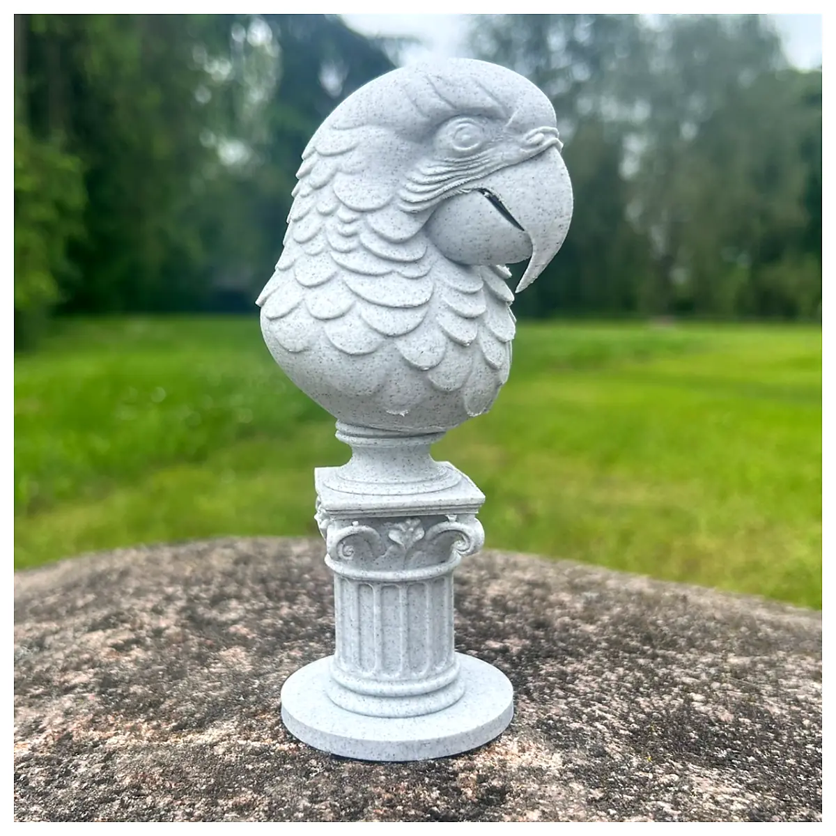 Parrot Statue Ornament Bird Figurine Home Decor Living Room Bedroom Office Decorative Art Bird Shape Placement Decoration Her
