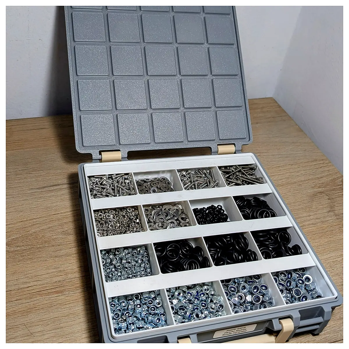 Gridfinity Box Organizer Storage System Parts Accessories Repair Universal Storage Box Multi Function