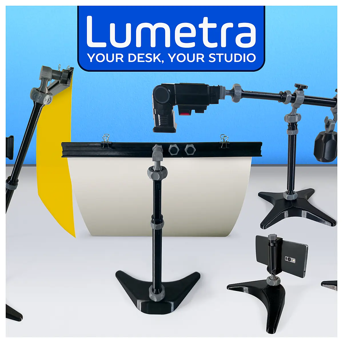 Modular Photography Stand System Photography Tripod Accessories Stable Support Camera Support Studio Setup Photography Equipment