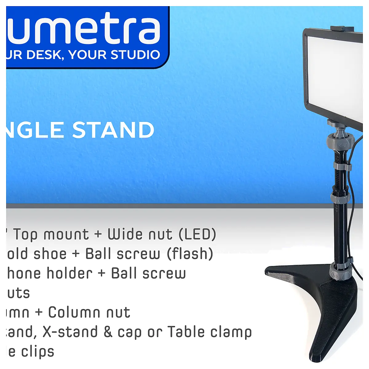 Modular Photography Stand System Photography Tripod Accessories Stable Support Camera Support Studio Setup Photography Equipment