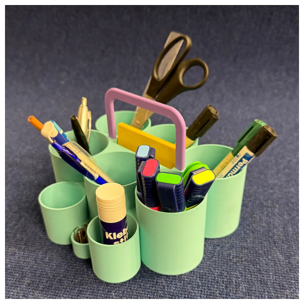 Pencil Notepad Holder Organizer Pen Case Desk Storage Writing Accessory Study Supplies Creative Holder Pen Organizer