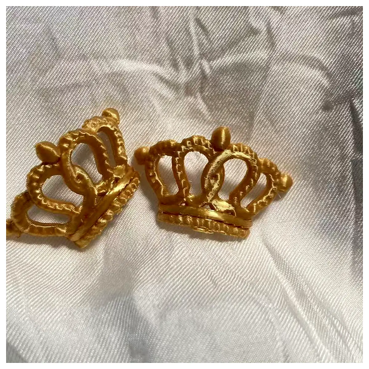 Curved Crown Earrings Jewelry Elegant Crown Design Purchase Accessories Gift