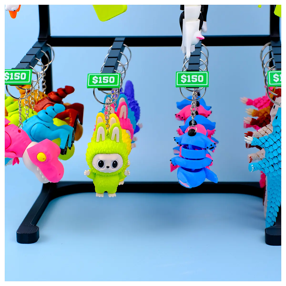 Modular Display Stand Keychain Earrings Jewelry Holder Organizer Parts Repair Universal Stand Accessories