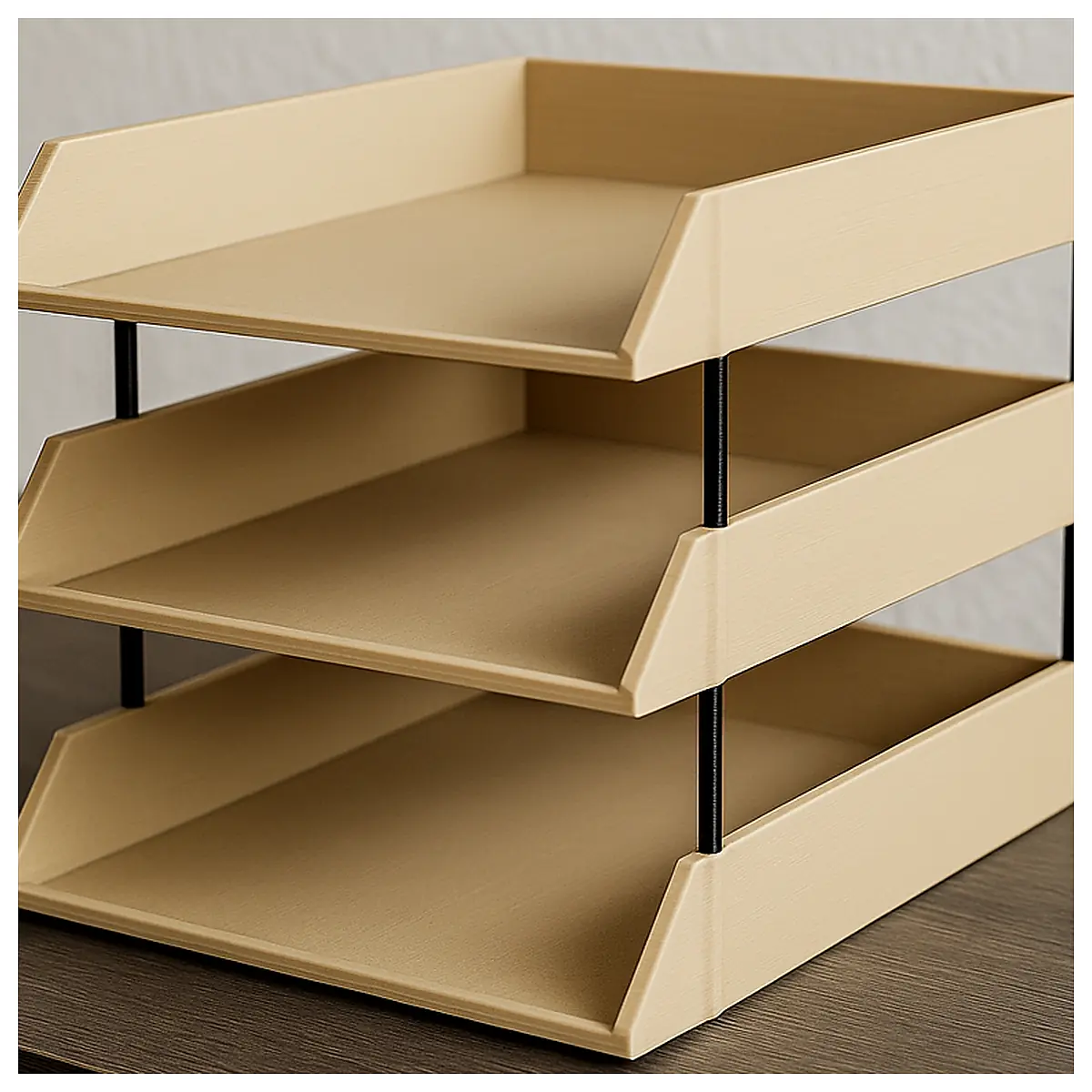 Document Tray Organizer Storage Desk Filing Cabinet A4 Paper Holder Universal Filing System