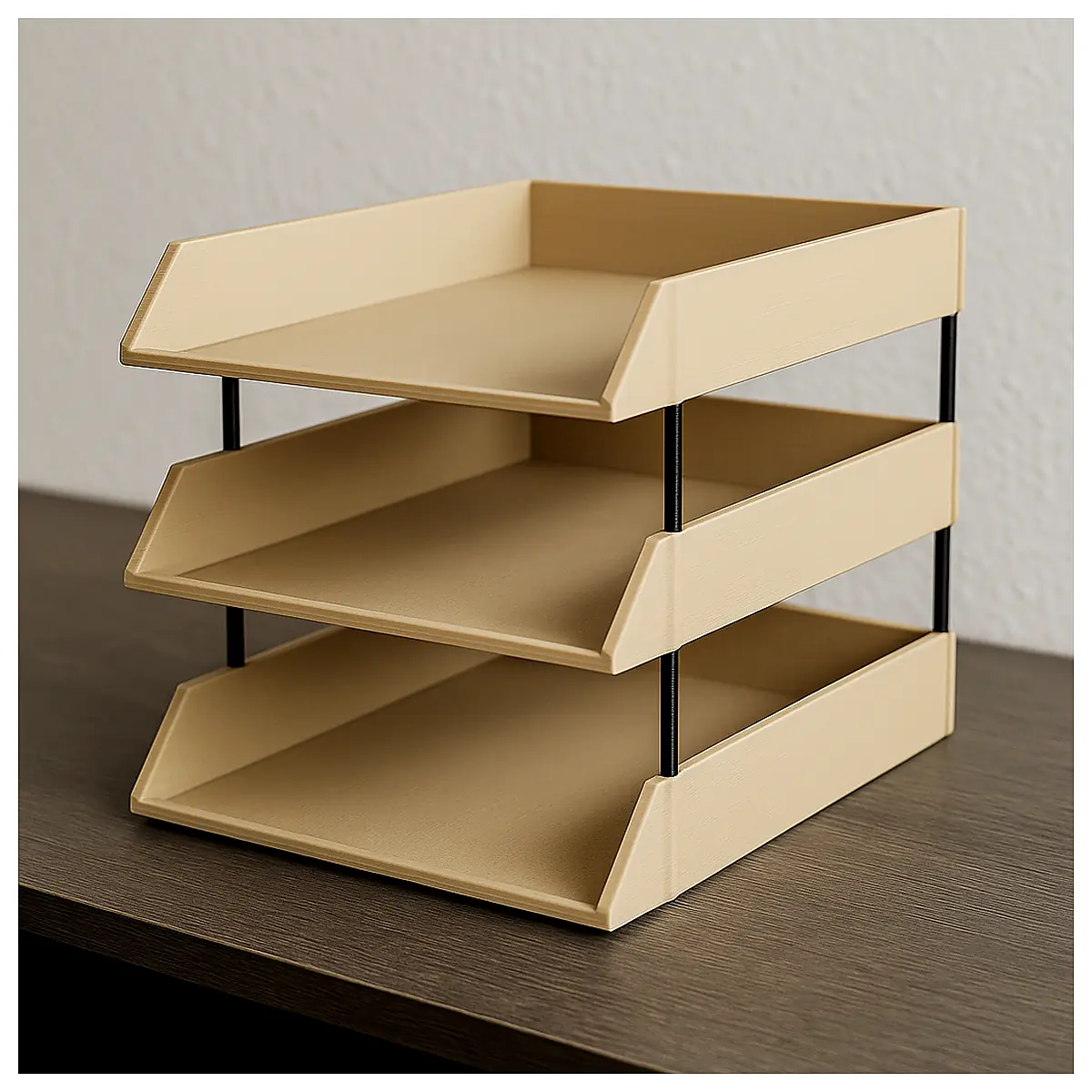 Document Tray Organizer Storage Desk Filing Cabinet A4 Paper Holder Universal Filing System