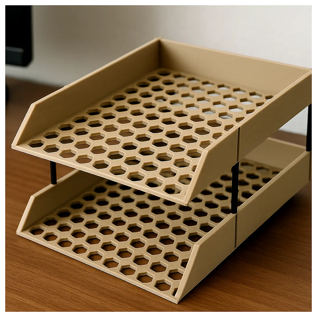 Document Tray Organizer Storage Desk Filing Cabinet A4 Paper Holder Universal Filing System