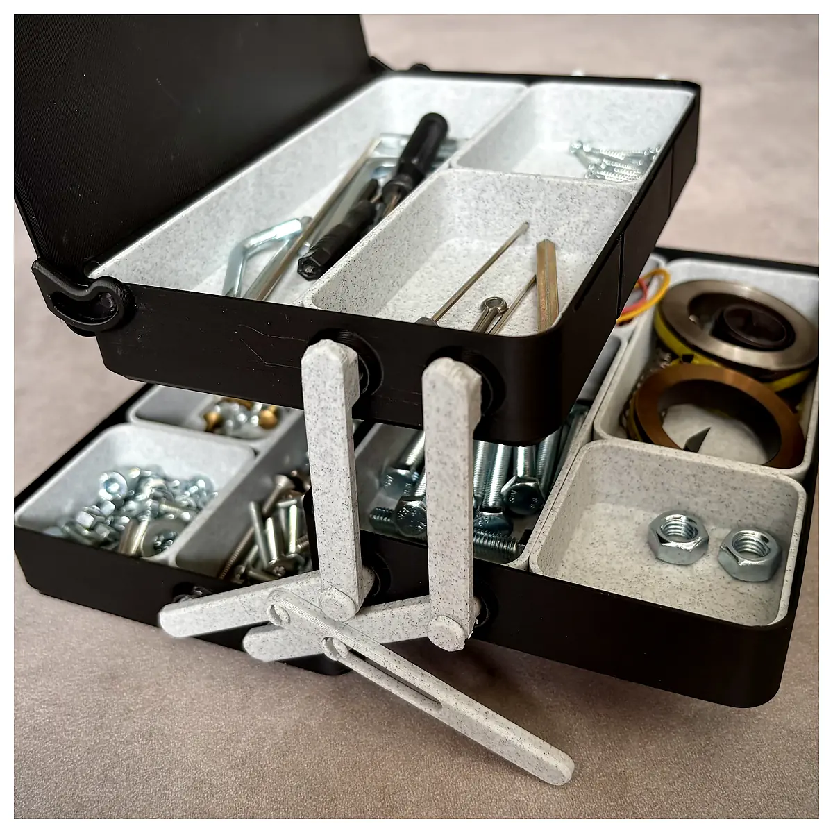 Box Organizer Storage Solutions Universal Box Parts Repair Maintenance Storage