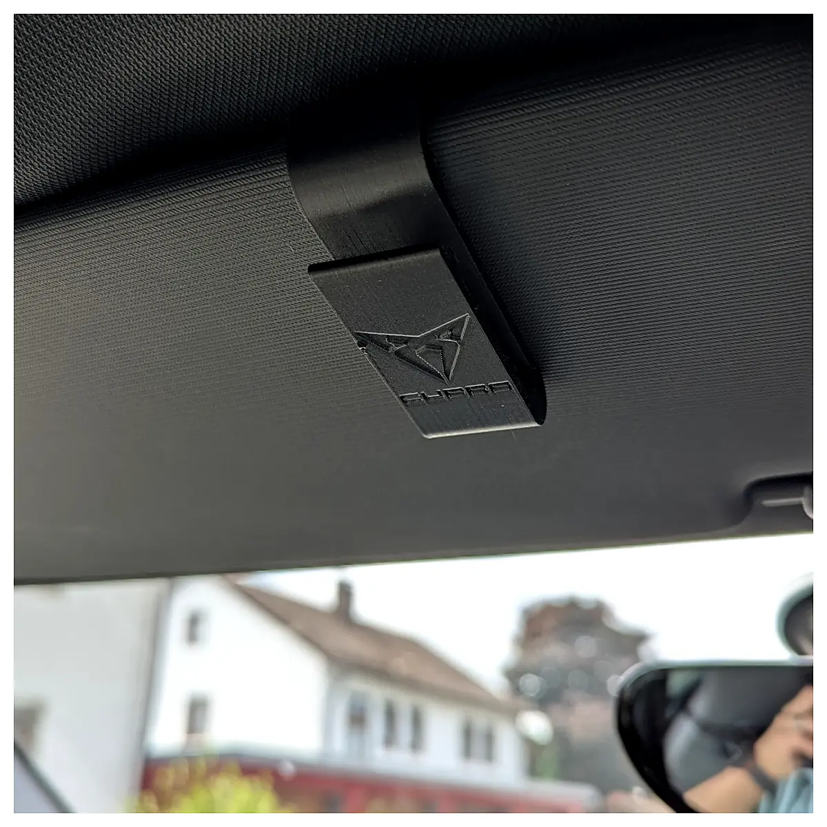 Sunglasses Clip Car Visor Holder Phone Mount Clip Stabilizer Quick Install Accessory