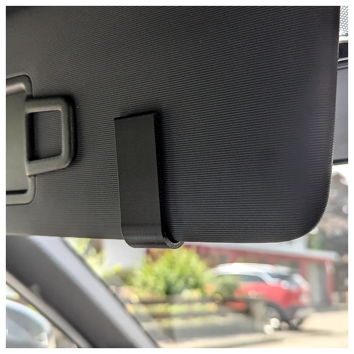Sunglasses Clip Car Visor Holder Phone Mount Clip Stabilizer Quick Install Accessory
