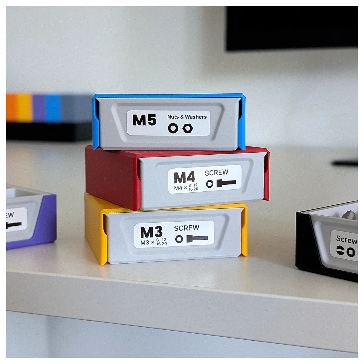 Small Parts Organizer Box Universal Storage Container Parts Box Storage Solutions Organizer Supplies