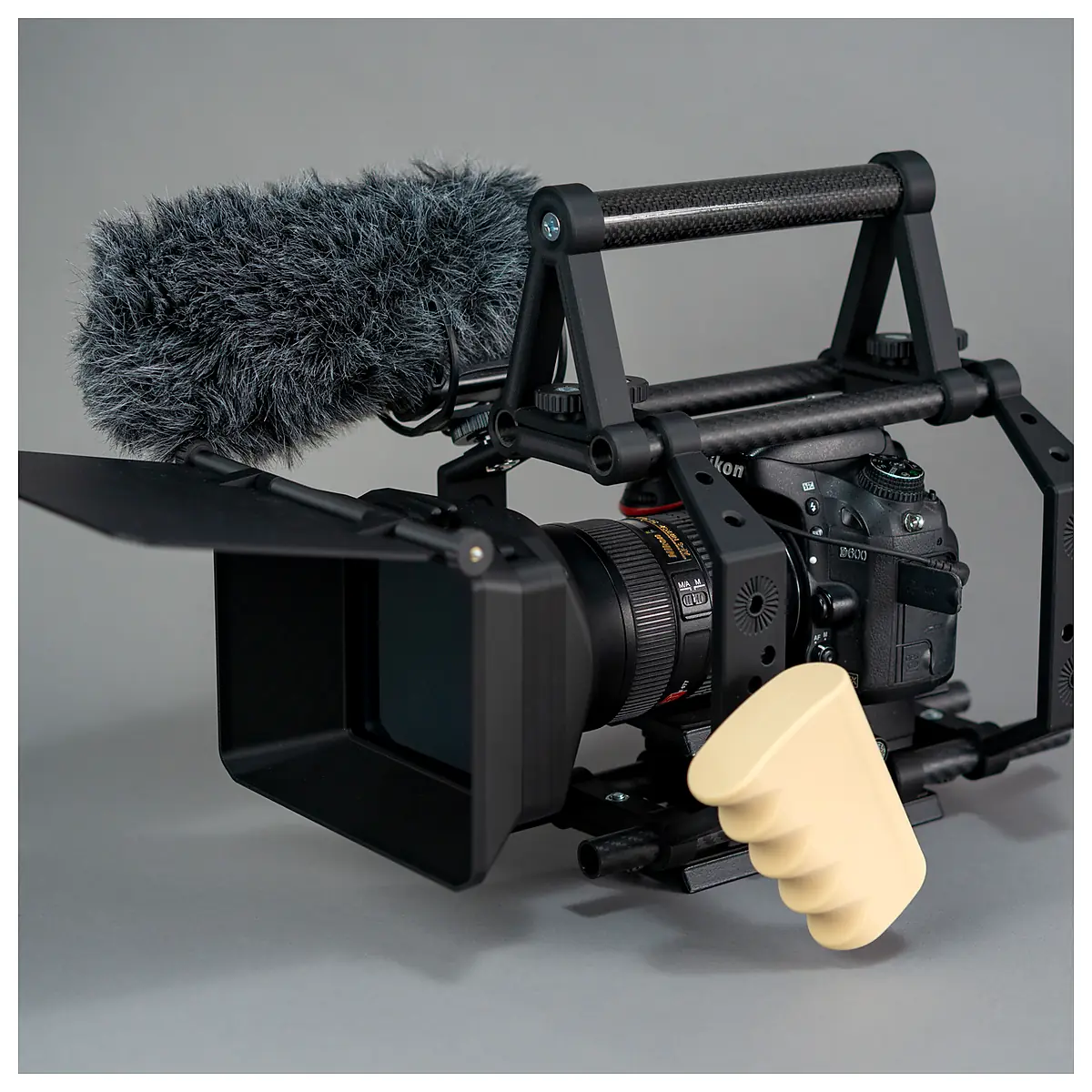 DSLR Cage Rail Rig Matte Box Camera Support Accessories Filming Gear Photography Kit
