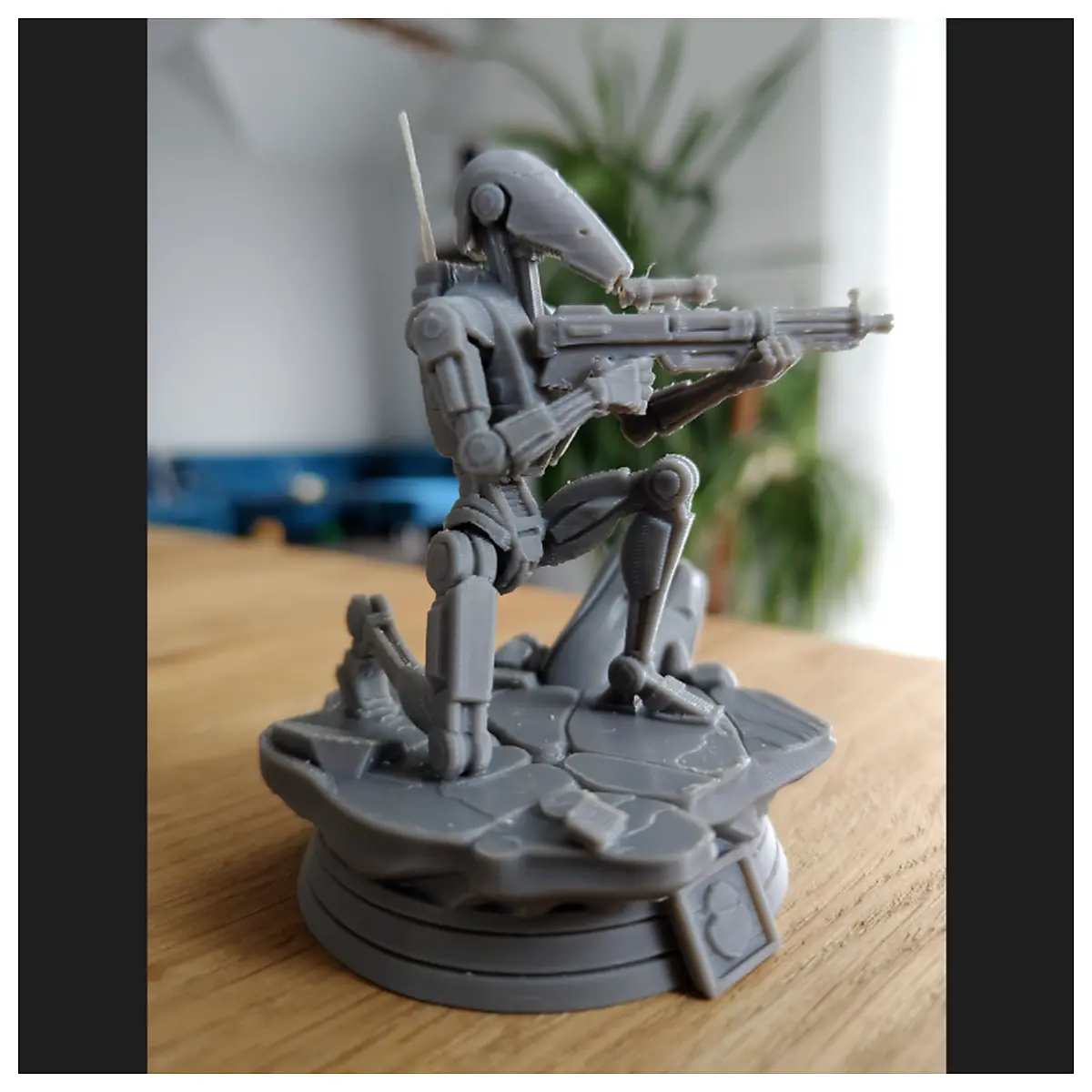 Battle Droid Figure Toy Model Replacement Parts Repair Universal Military Action Figure Collectible