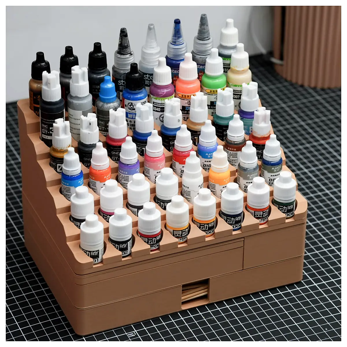 RC004 Brush on Tool Set Multi Surface Painting Brushes Art Supplies Creative Brush Set Patch Repair