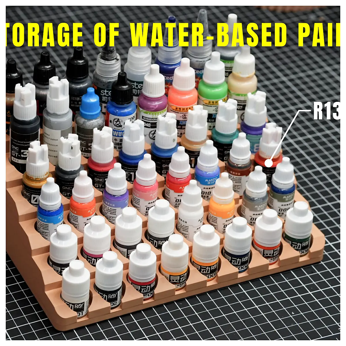 RC004 Brush on Tool Set Multi Surface Painting Brushes Art Supplies Creative Brush Set Patch Repair