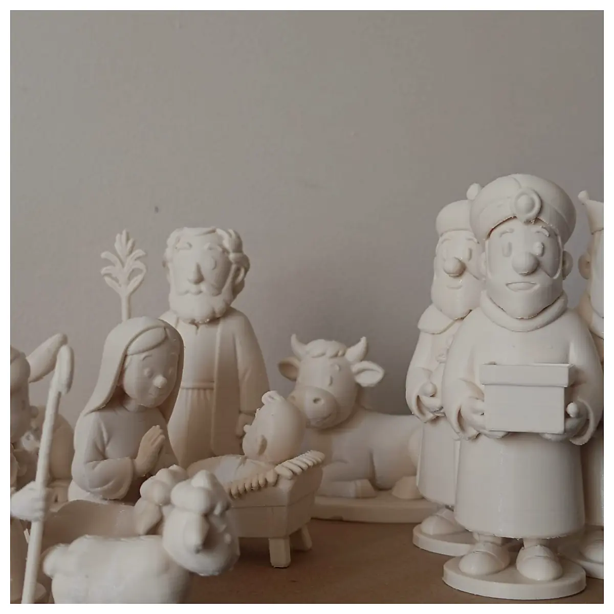 Nativity Scene Decorations Jesus Christ Holy Family Christmas Display Outdoor Garden Figures Religious Scene