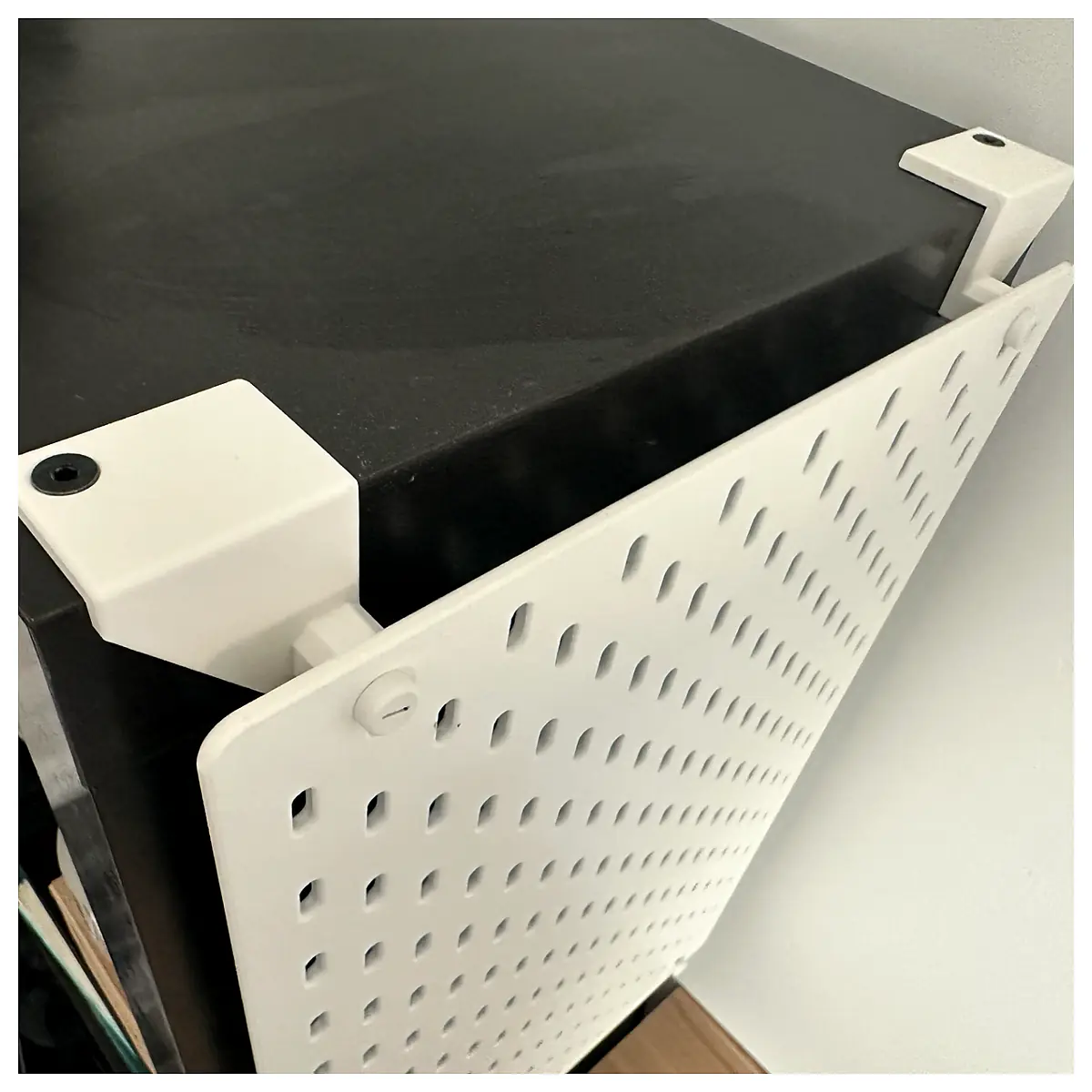 Wall Mount Board Kallax Shelf Vertical Storage Unit Parts Repair Support