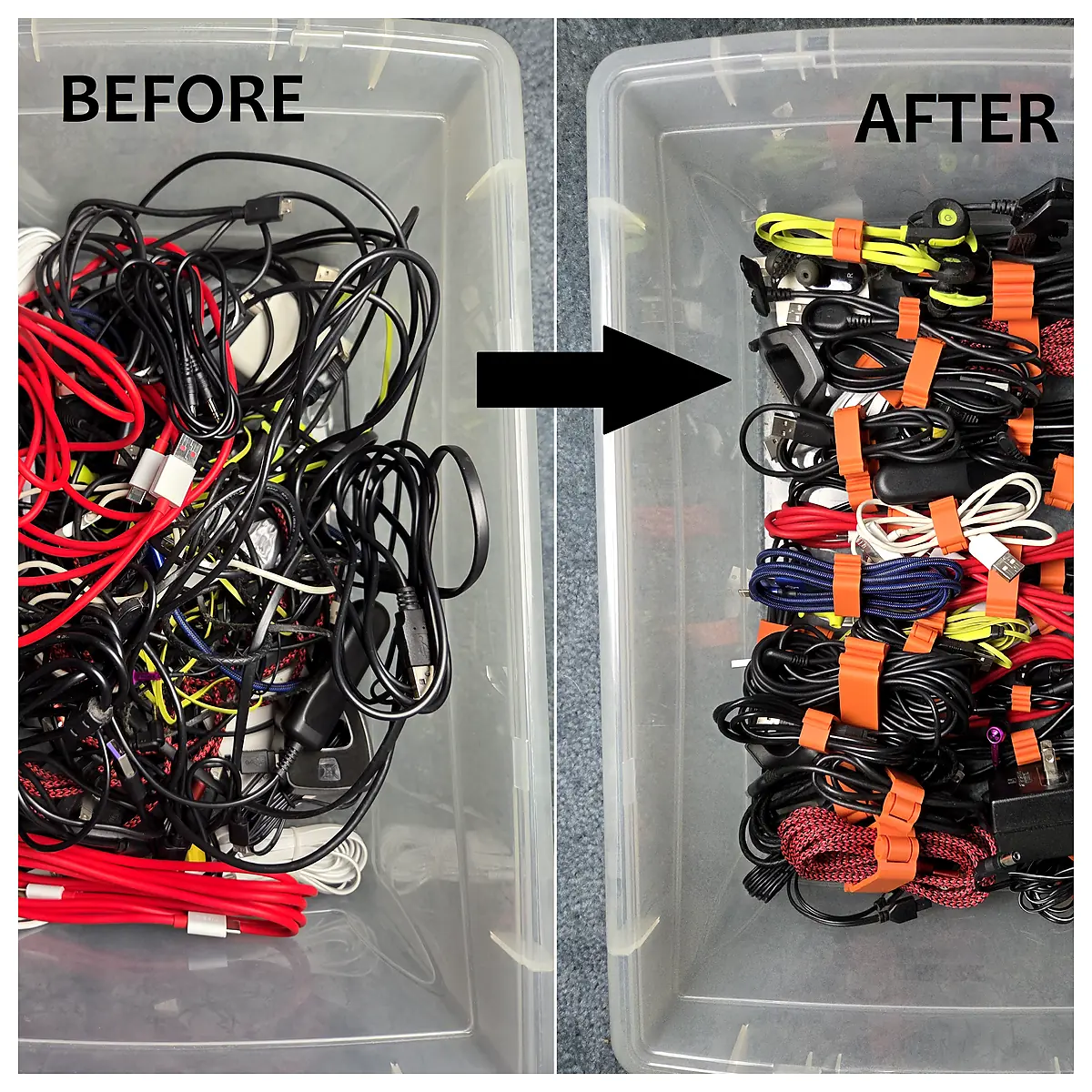 Cable Clips V4 Fast Installation Wire Organizer Cable Management Repair Parts Universal