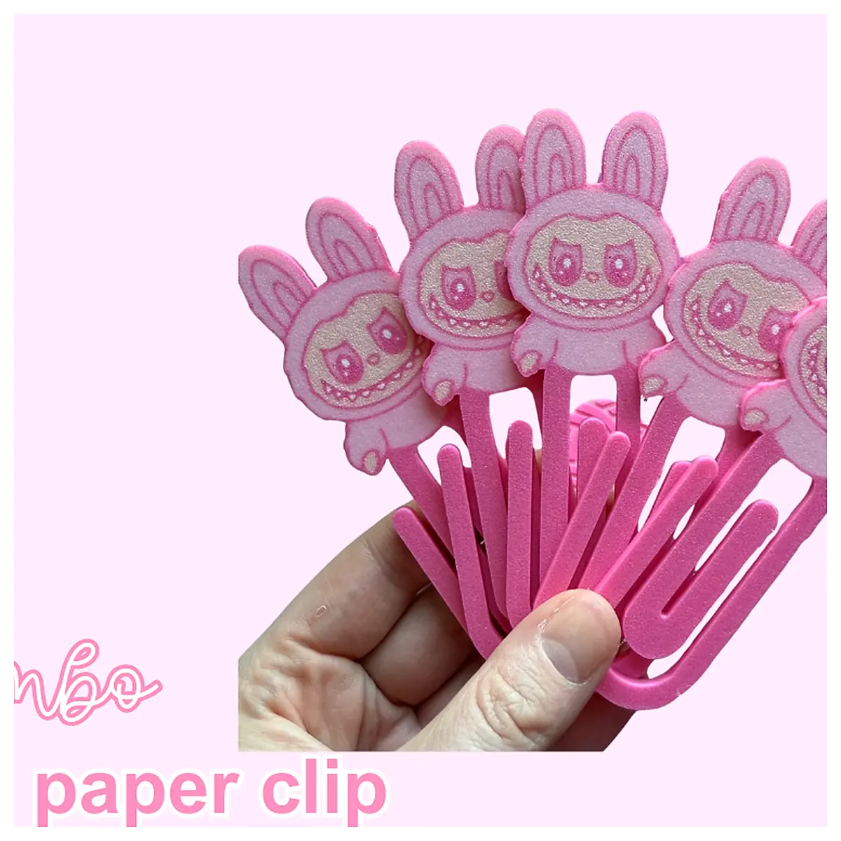 Monster Paperclip Bookmark Clip Binder Office Supplies Paperclip Holder Bookmarks Accessories