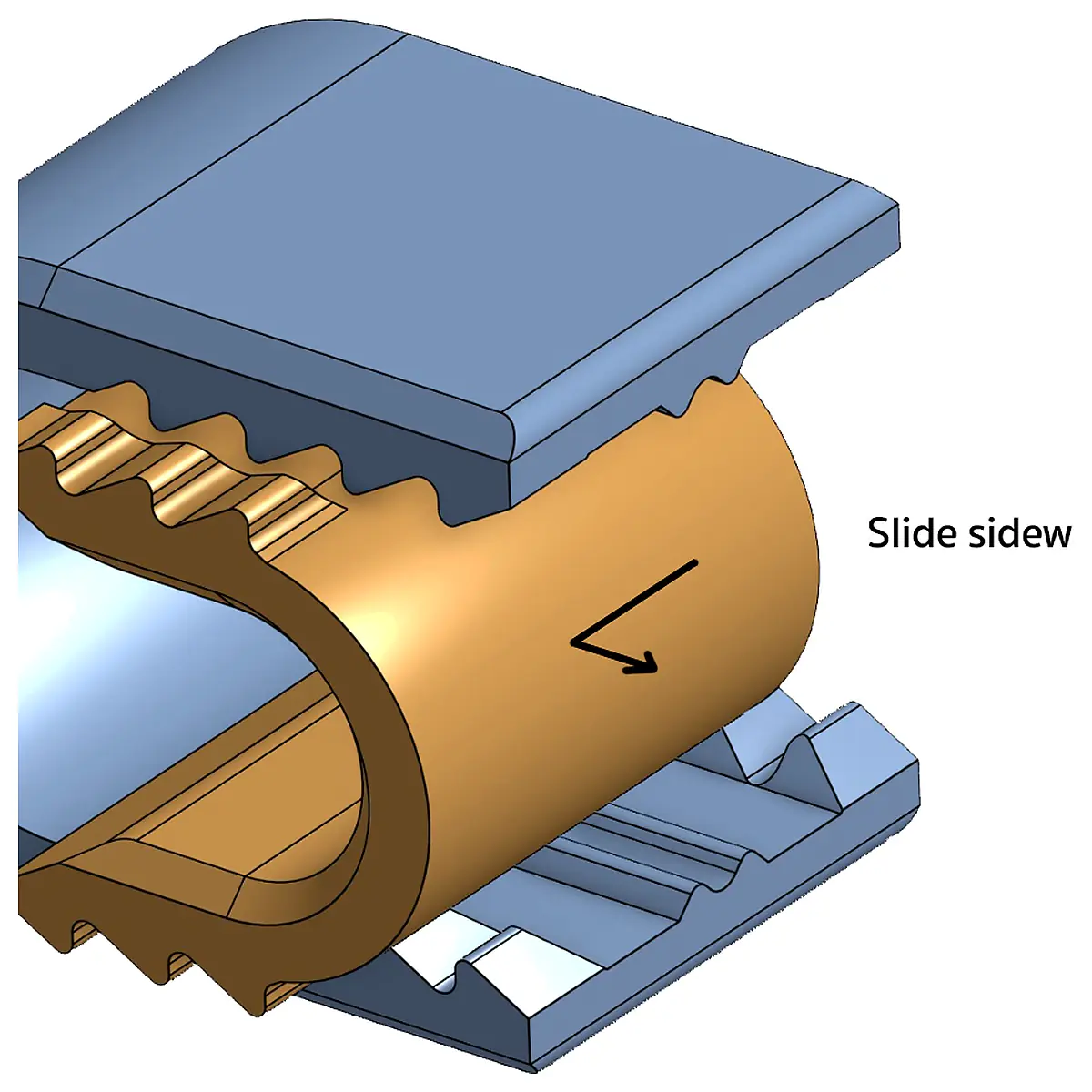 Adjustable Cable Clip Slide Unlock Organize Cables Support Holder Secure Fasteners Cable Management